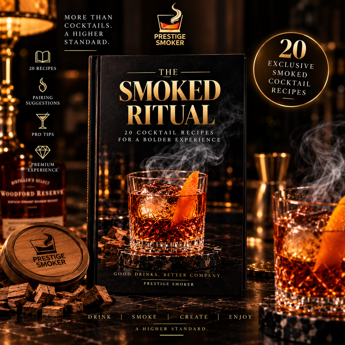 The Smoked Ritual - 20 Signature Cocktail Recipes - eBook
