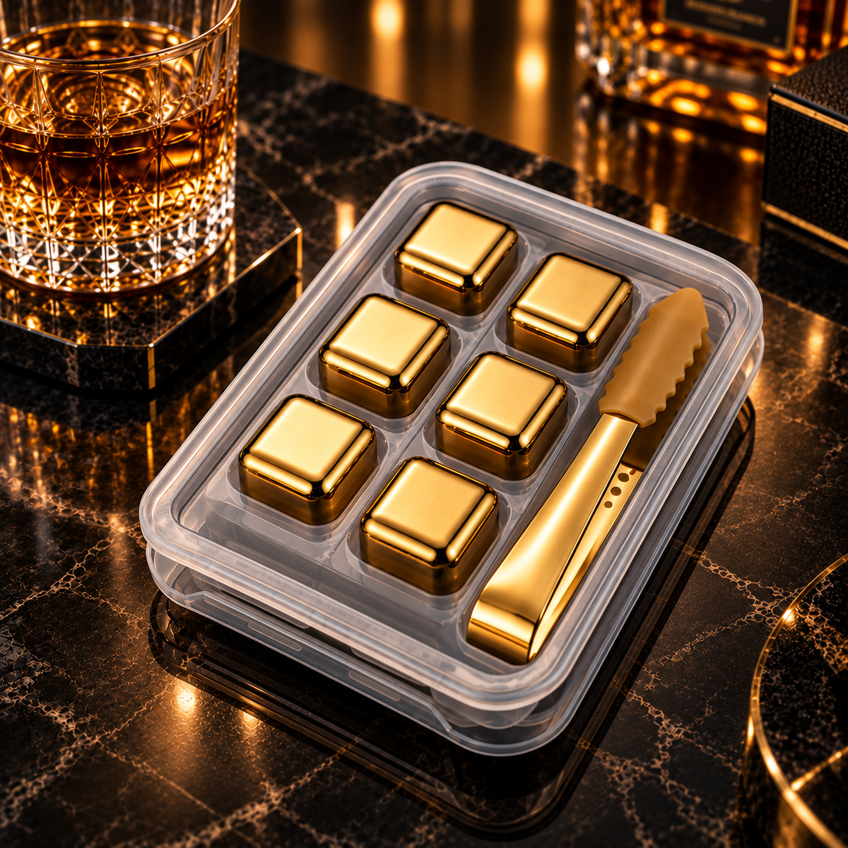 Stainless Steel Ice Cube Stones