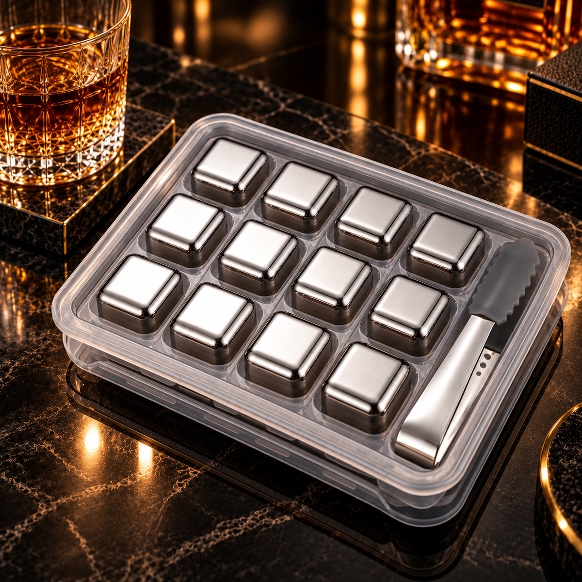 Stainless Steel Ice Cube Stones