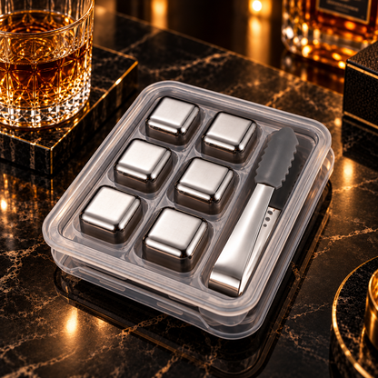 Stainless Steel Ice Cube Stones