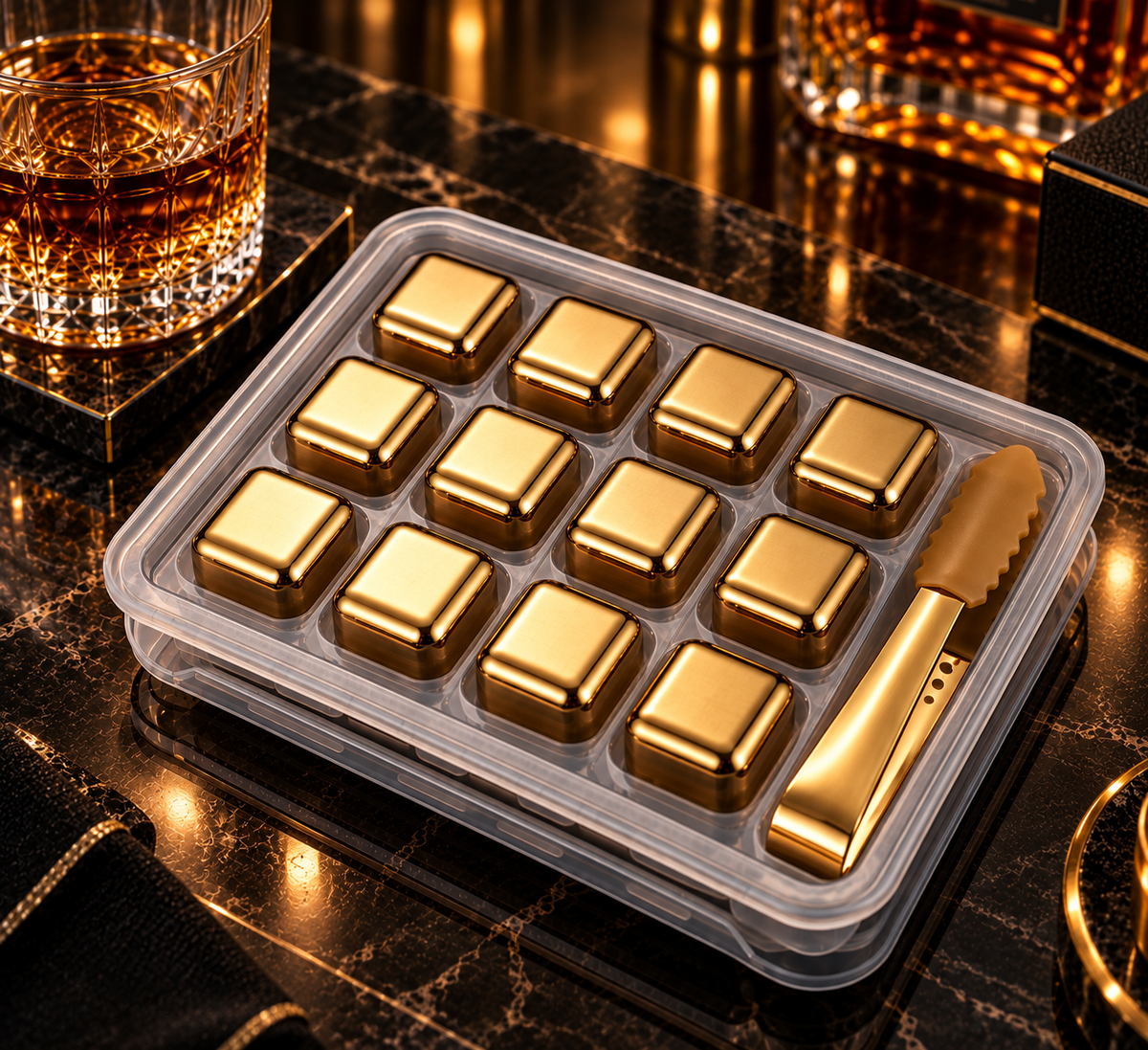 Stainless Steel Ice Cube Stones