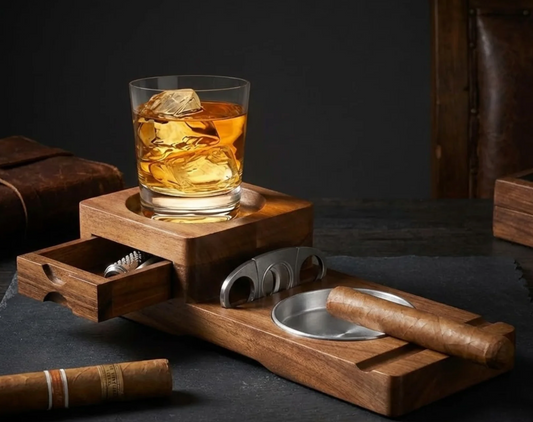 Cigar and Whisky Stand