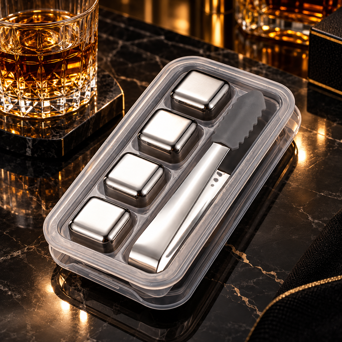 Stainless Steel Ice Cube Stones